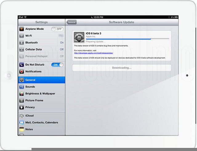 Анонсирована новая версия операционной системы iOS 6 beta 3 (5 фото)