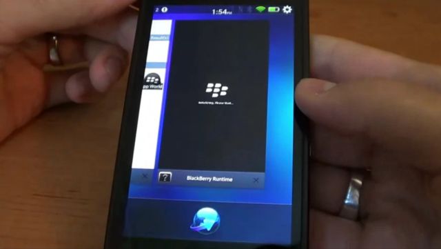 Голосовой интерфейс для BlackBerry (видео)