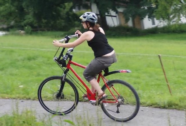 RaXibo - велосипед с ножным и ручным приводом (5 фото + видео)
