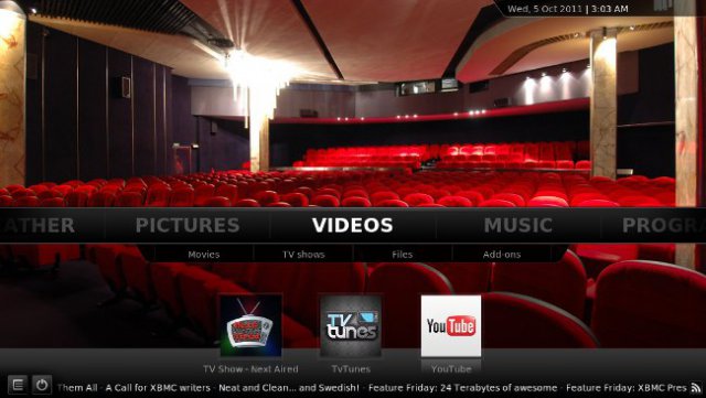 XBMC - домашний кинотеатр под Android (видео)