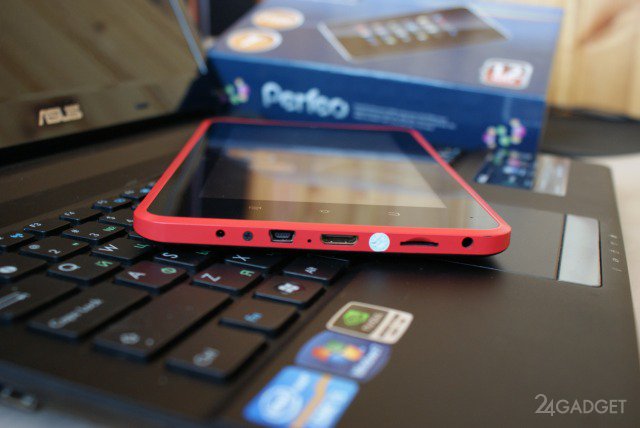 Perfeo PAT712-3D - очень бюджетный, но очень способный планшет