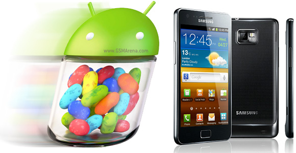 Samsung Galaxy S II получит обновление до Android 4.1 в сентябре