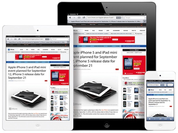 Apple планирует начать массовое производство iPad 7'' с сентября