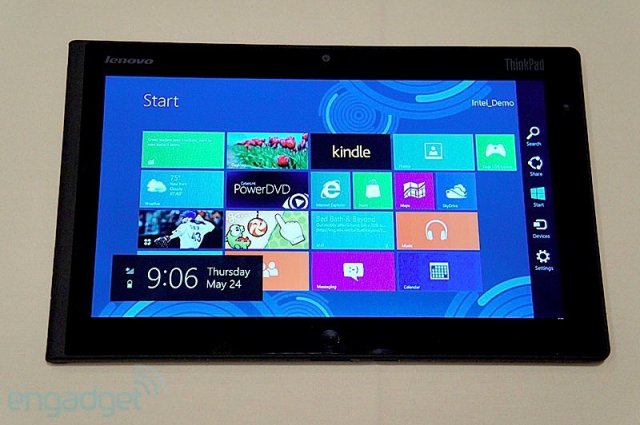 ThinkPad Tablet 2 - новый Windows-планшет от Lenovo (23 фото + видео)