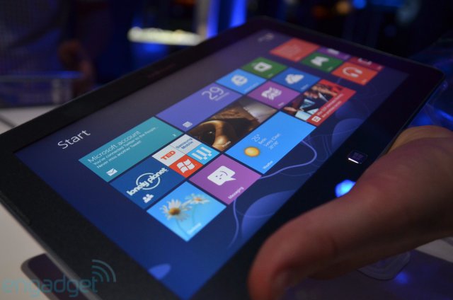 Samsung ATIV Tab - планшет на базе Windows 8 RT (16 фото)