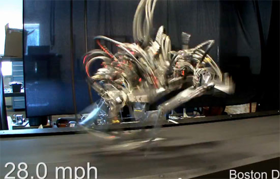 Супербыстрый робот из Boston Dynamics (видео)