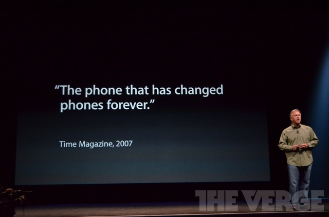 Первая часть презентации iPhone 5