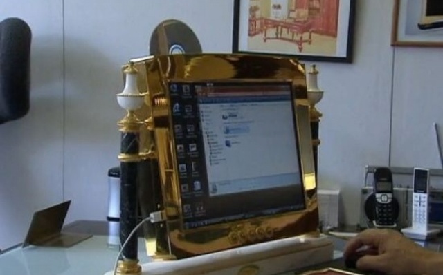 Компьютеры из золота и мрамора (10 фото + видео)