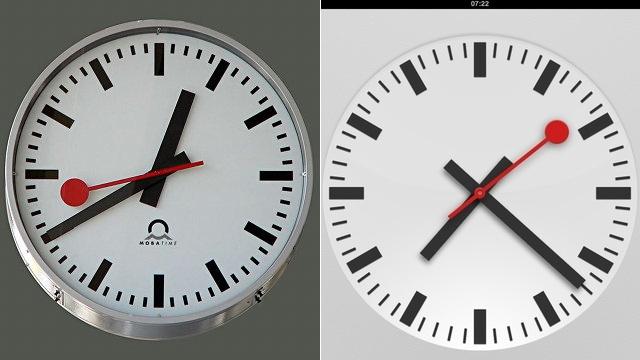 Apple украла дизайн часов для iPad