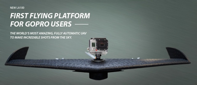 LA100 - автоматический беспилотник для аэрофотосъёмки (5 фото + видео)