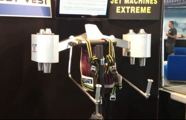 Jet Vest - реактивный ранец (видео)