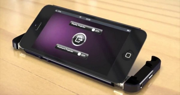 Концептуальный iPhone 5S с пикопроекторами (2 фото + видео)