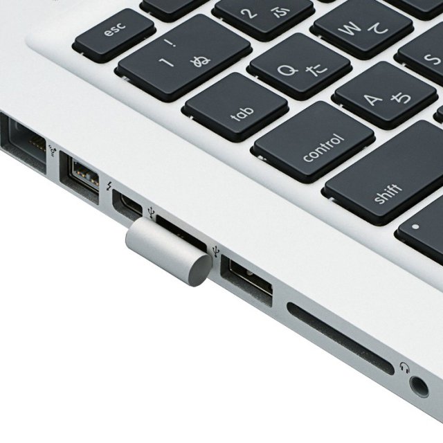 Elecom - USB-флешка стилизованная под продукцию Apple (3 фото)