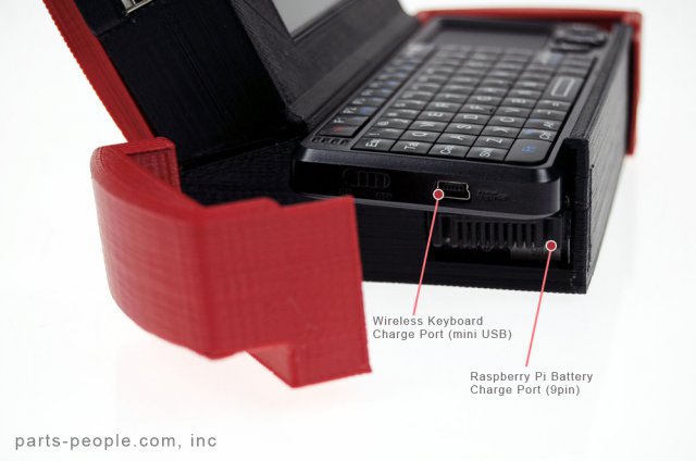 Pi-to-Go - самодельный ноутбук на платформе Raspberry Pi (8 фото)