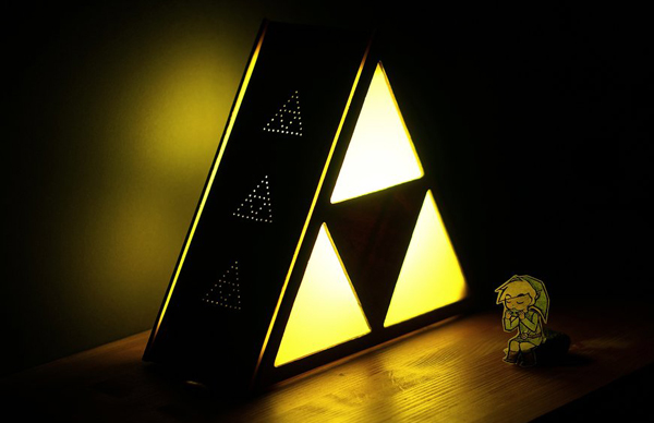 Светильник в стиле Legend of Zelda (6 фото)