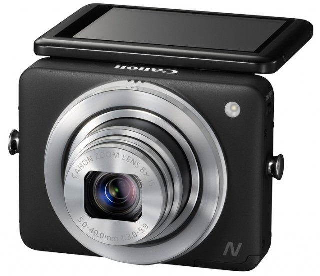 Canon PowerShot N - фотоаппарат с необычным дизайном (5 фото)