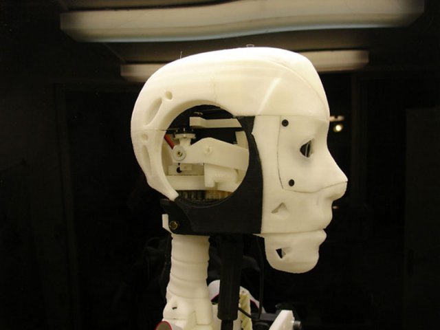 Робот-гуманоид, созданный на 3D-принтере (видео)