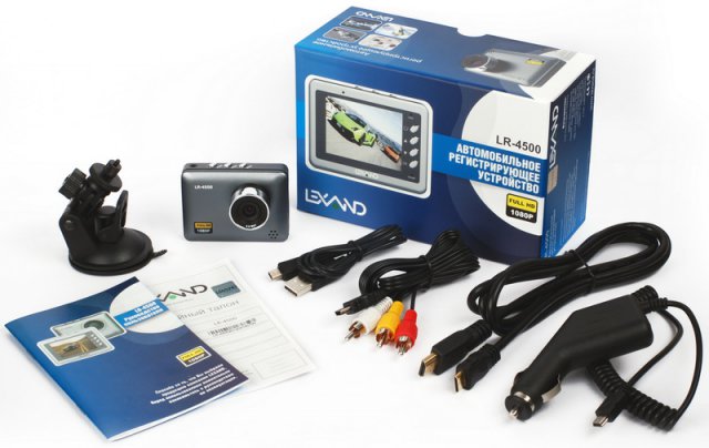LEXAND LR-4500 - FullHD-видеорегистратор со стеклянной оптикой