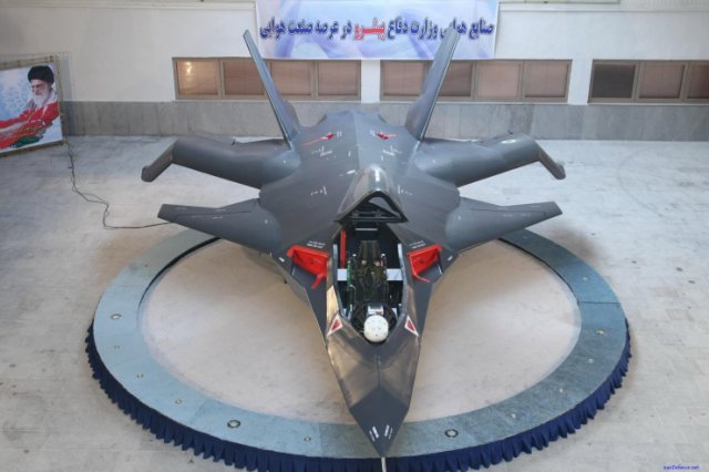 Qaher-313 "Покоритель" - боевой самолет из Ирана (8 фото)
