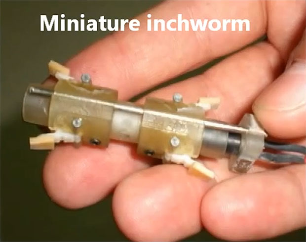 Медицинский робот Inchworm (видео)