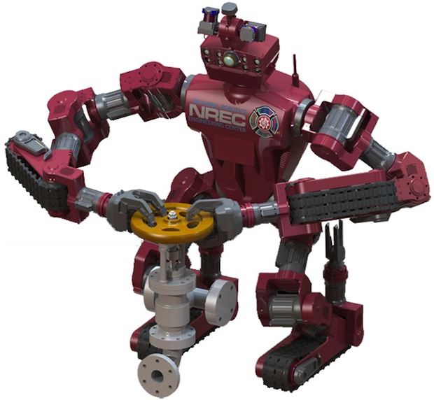 Робот-трансформер CHIMP (4 фото)