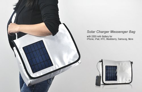 Сумка-зарядка Solar Messenger Bag  (4 фото)