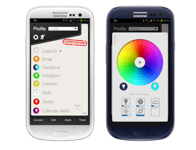 EMBRACE+ — цветные оповещения для владельцев смартфонов (5 фото)