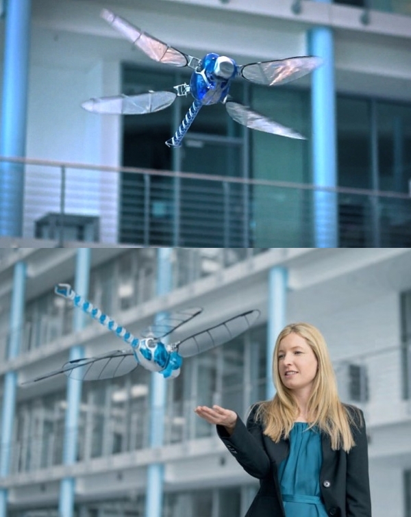 Робот освоил полёт стрекозы (2 фото + видео)