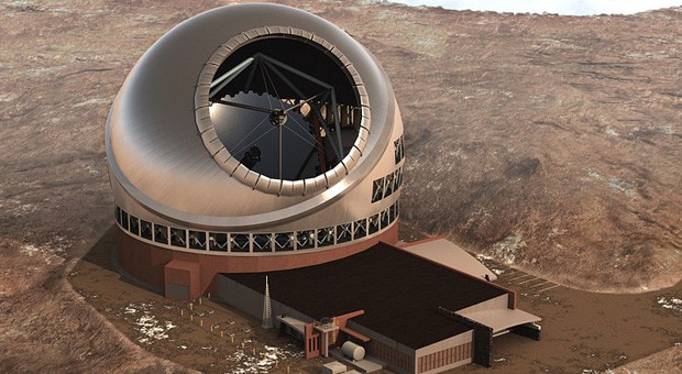 Самый большой в мире телескоп построят на Гавайях (5 фото)