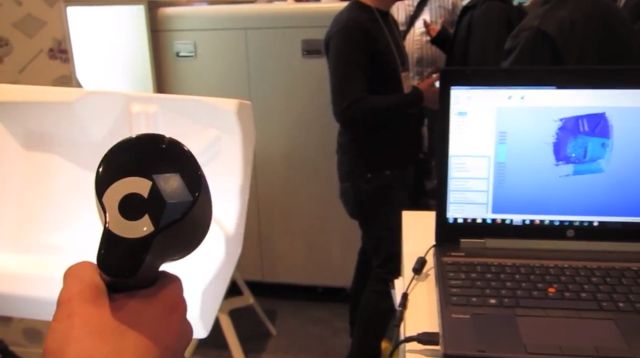 Ручной 3D-сканер (видео)