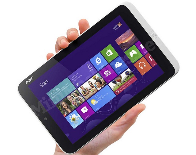 Acer Iconia W3 - Windows 8 tablet on board (2 photos + video)