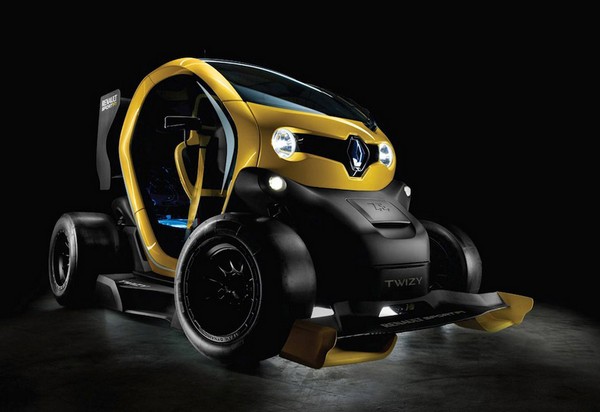 Renault Twizy Sport F1 – уличный электромобиль с технологиями из Формулы 1 (6 фото)