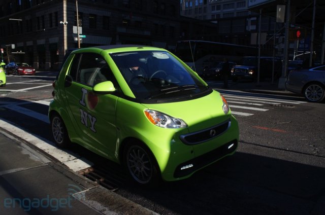Smart Fortwo - самый доступный электромобиль (9 фото + видео)