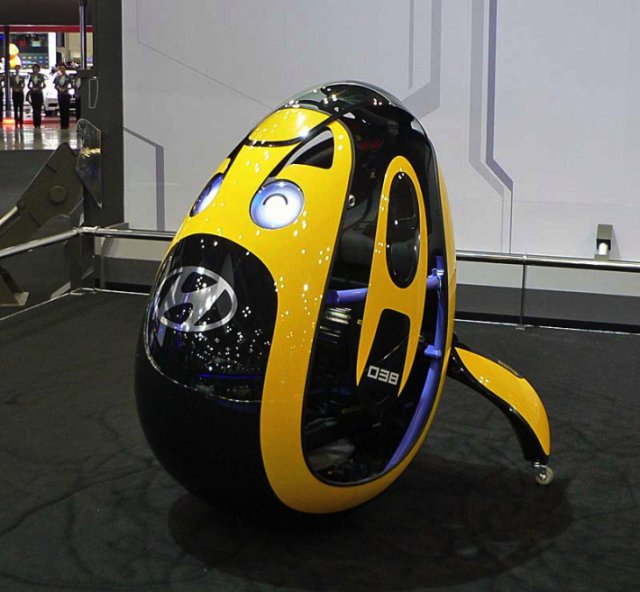 Автомобиль-яйцо от Hyundai (3 фото)