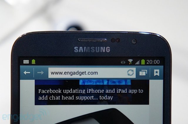 Живые фото и видео смартфона Samsung Galaxy Mega