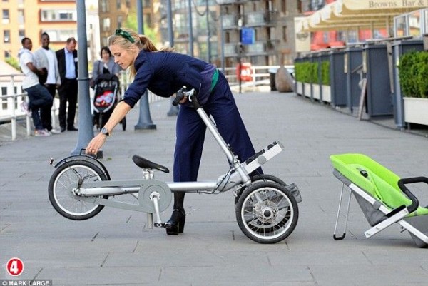 Коляска-велосипед для современных мам (7 фото)
