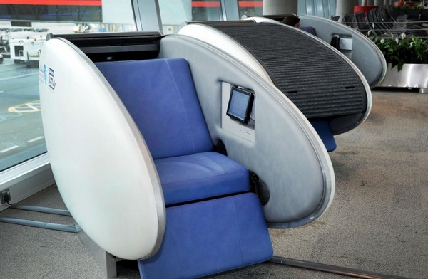 GoSleep – кресла-отели в аэропорту Абу-Даби (2 фото)