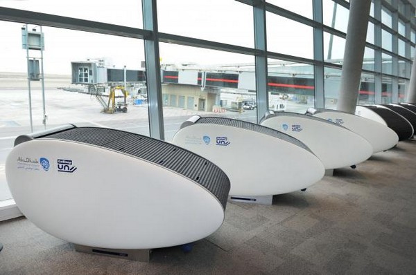 GoSleep – кресла-отели в аэропорту Абу-Даби (2 фото)