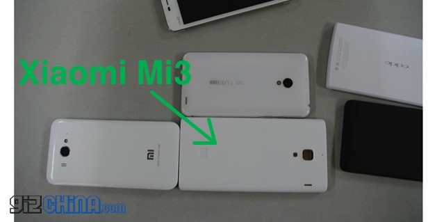 Первые фотографии неанонсированного Xiaomi Mi3