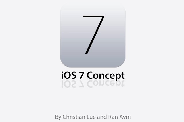 Очередной концепт iOS 7 на видео