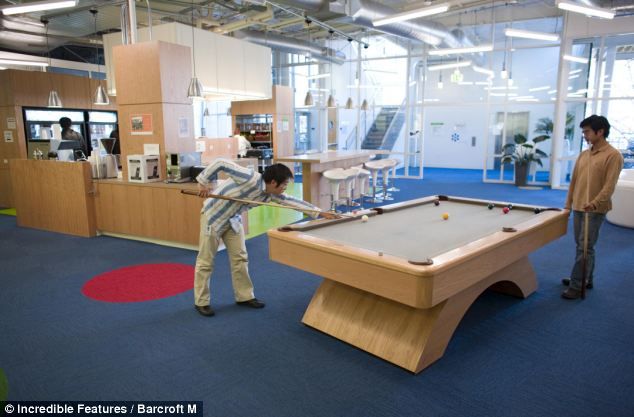 Как отдыхают сотрудники в офисе Google