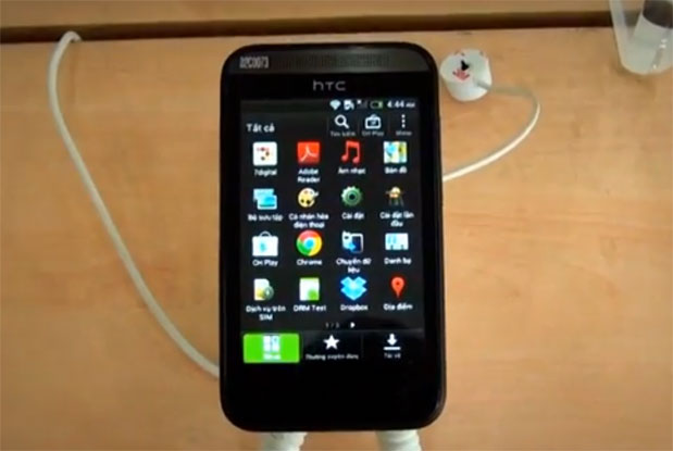 A simple and compact smartphone - HTC Desire 200