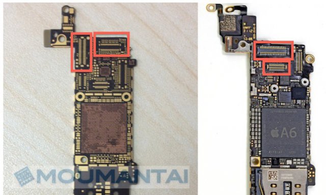 Фотографии компонентов iPhone 5S