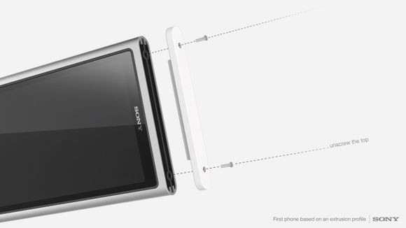 Концепт модульного телефона от Sony