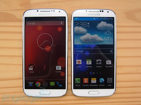 Samsung Galaxy S4 Google Play edition выходит в продажу