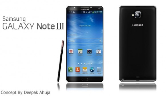 Слухи о характеристиках Samsung Galaxy Note 3