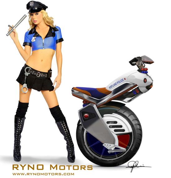 Одноколесный скутер Ryno появится в продаже не позднее конца года