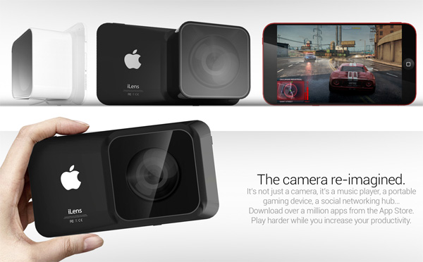 Как будет выглядеть iLens - ультратонкая камера от Apple?