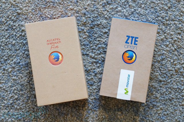 Alcatel OneTouch Fire и ZTE Open - дешевые телефоны на базе Firefox OS