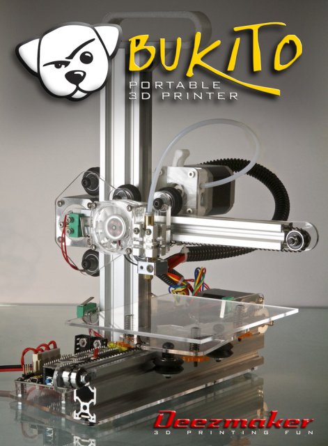 Bukito - портативный 3D-принтер